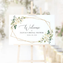 White Flowers, Cream Flowers, Boho, Möhippa Welcom