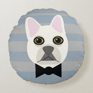 White Fransk Bulldog, Rand Rund Kudde