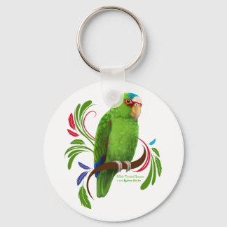 White Fronzon Amazon Nyckelring