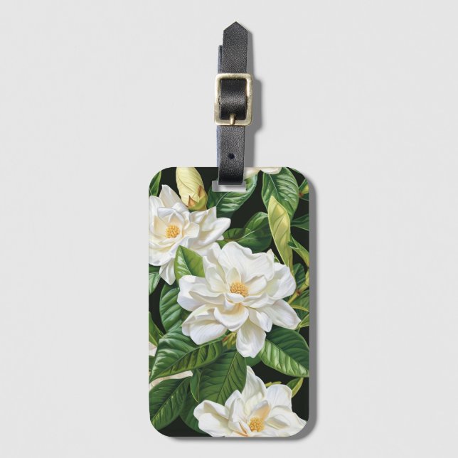 White Gardenia Bagagebricka (Framsida vertikal)