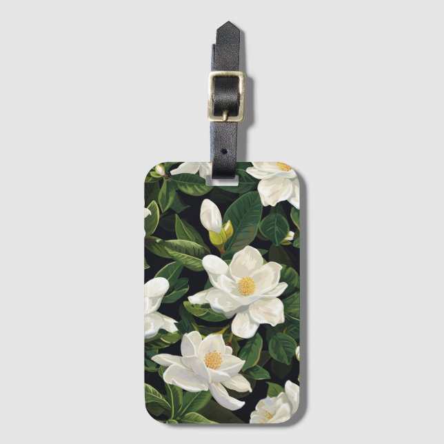 White Gardenia Bagagebricka (Framsida vertikal)
