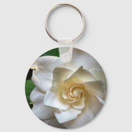 White Gardenia Nyckelring