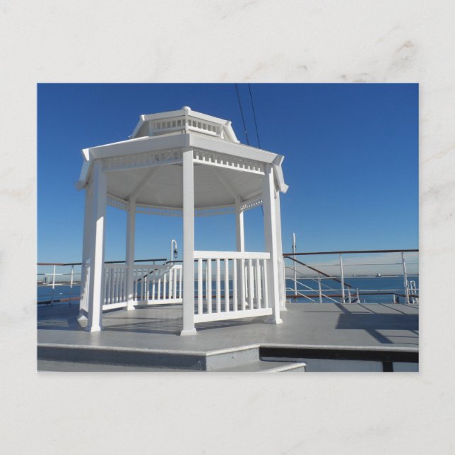 White Gazebo Vykort (Framsida)