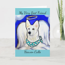 White German Shepherd Helgkort