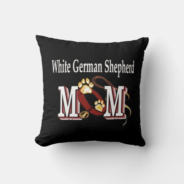 White German Shepherd Mamma Kudde (Framsida)