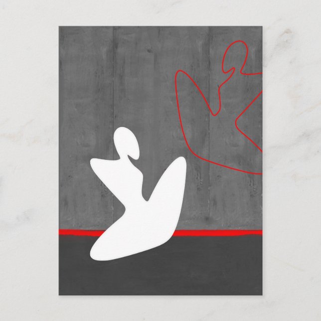 White Girl Vykort (Framsida)