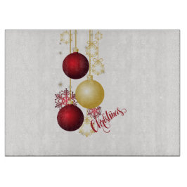 White, Gold and Red Christmas Party