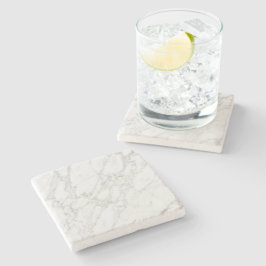 White Gold Marble Elegant Minimalist Luxury Design Stenunderlägg