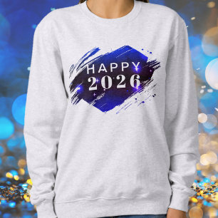 White Gott nytt år Helgdag Sweatshirt T Shirt