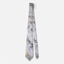 White Grått och Guld Marble Mönster