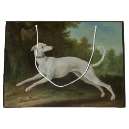 White Greyhound Hund (av Jean-Baptiste Oudry)
