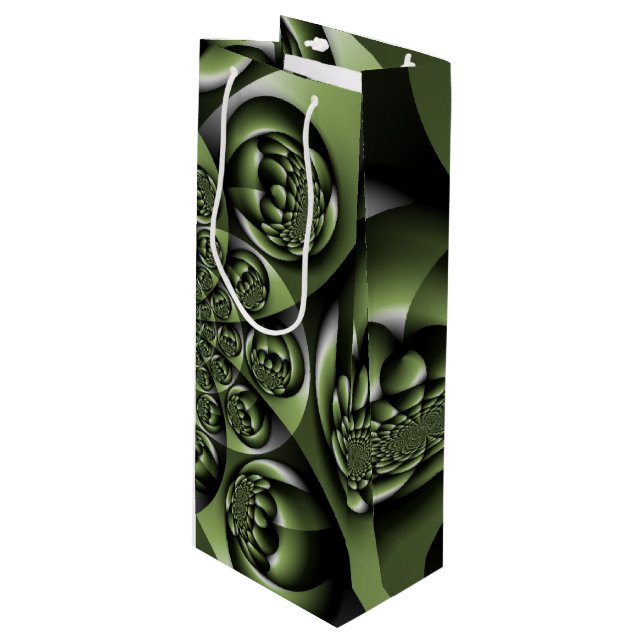 White Grönt Forest Mini Spheres (Framsidan Vinklad)