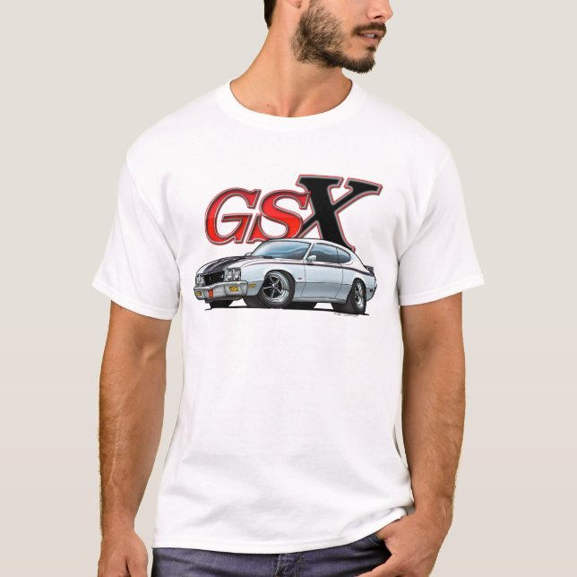 White_GSX T-shirt (Framsida)