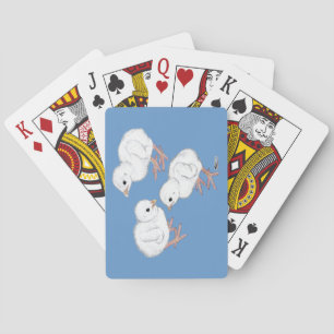 White Guinea Keets Casinokort