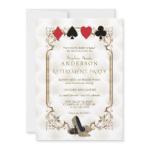 White Guld Art Deco Casino Vegas Poker Pension