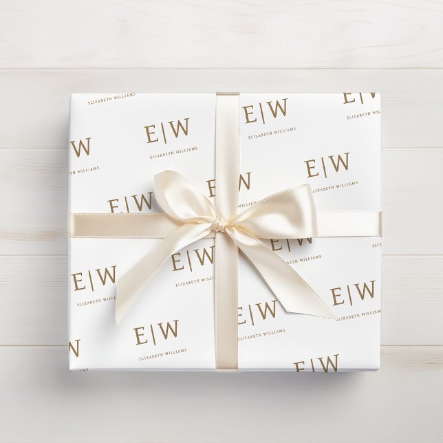 White Guld Branded Business Company Packaging Presentpapper (Skapare uppladdad)