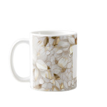 White Guld Lotus Flowers