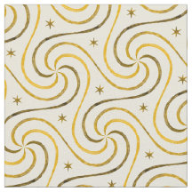 White Guld Spiral Stars jul-Eleganten Mönster