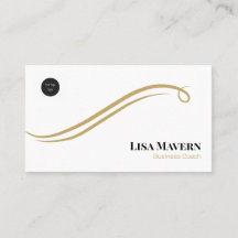 White & Guld Swirl Luxury