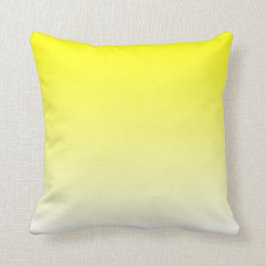 White Gult Ombre Kudde