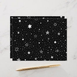 White Hand plockade Stars on Black