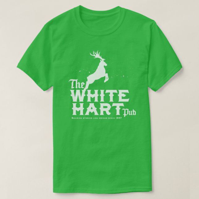 White Hart T Shirt (Design framsida)