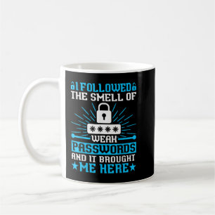 White Hat Ethical Hacker - Cyber Network Security Kaffemugg