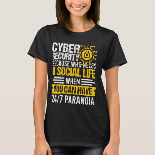 White Hat Hacker for Cyber Warrior and Ethical Hac T Shirt