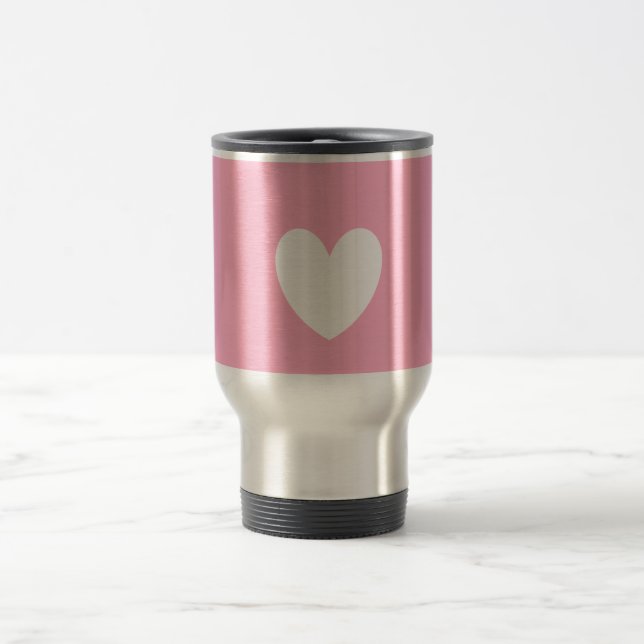 White Heart Travel/Commuter Mugg (Center)