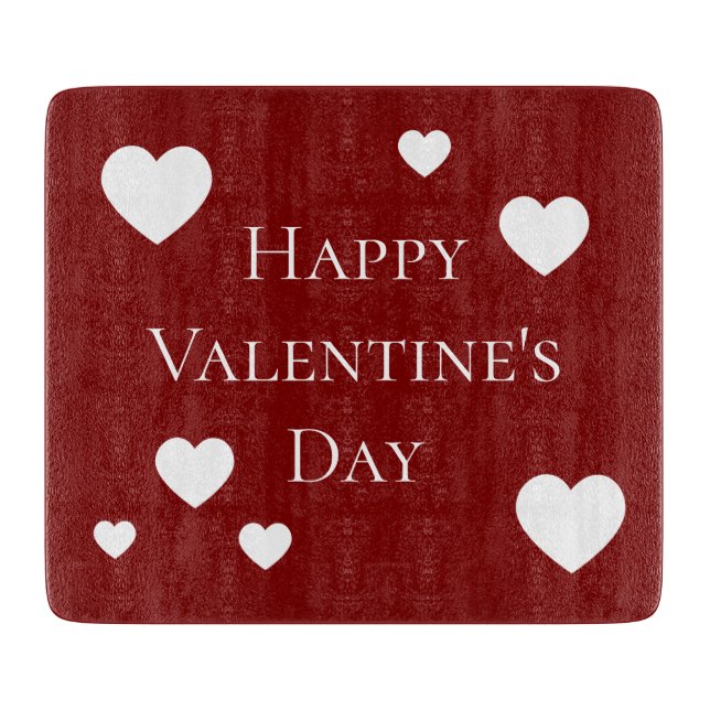 White Hearts Glad Alla hjärtans dag (Framsidan)