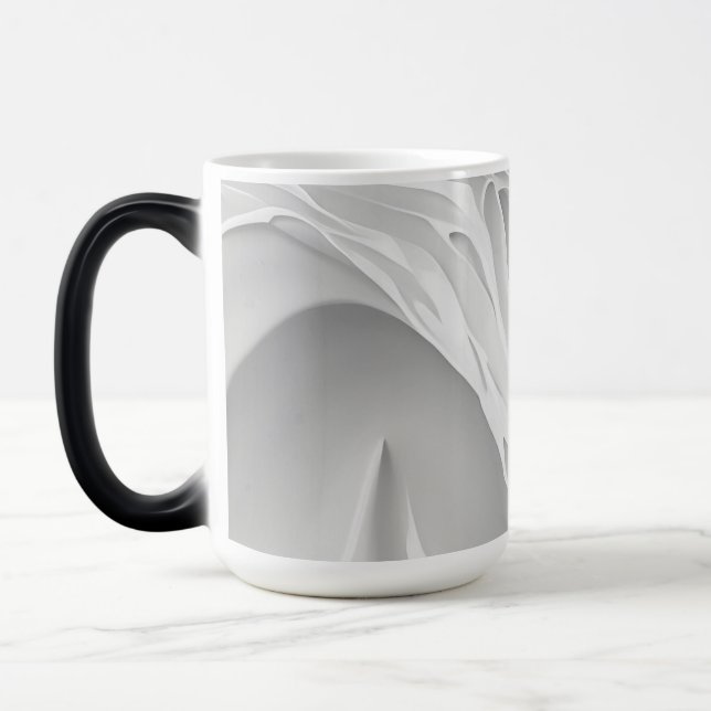 White Honeycomb Mugg (Vänster)