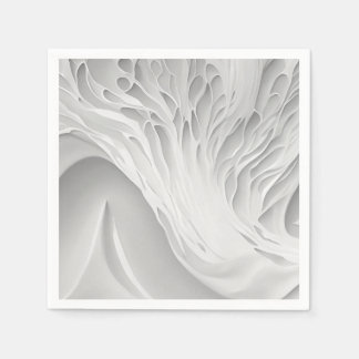 White Honeycomb Pappersservett