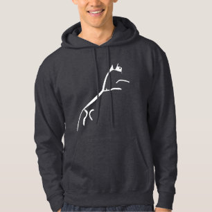 White Horse - Ancient Art- Uffington White Horse Hoodie