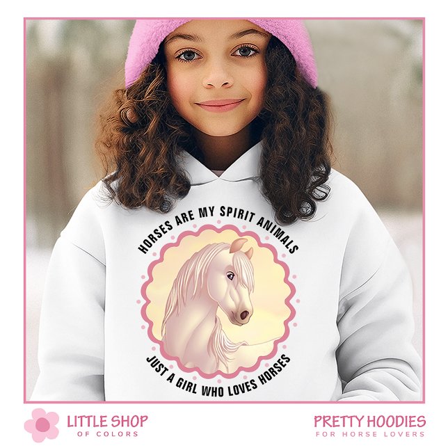 White Horse Anpassade Girl T Shirt (Skapare uppladdad)
