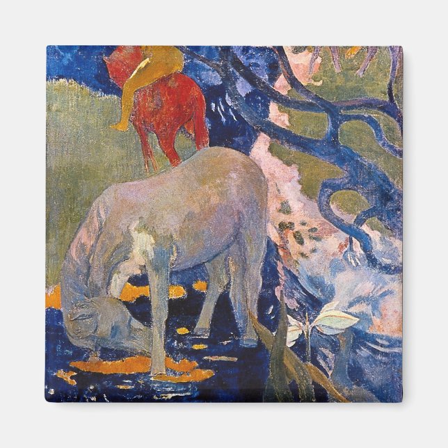 White Horse_Impressionists Magnet (Framsidan)