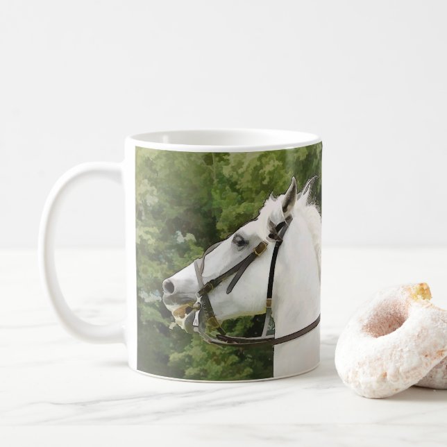 WHITE HORSE KAFFEMUGG (Med munk)