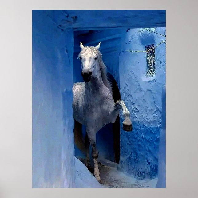 White Horse Resa Poster (Framsidan)