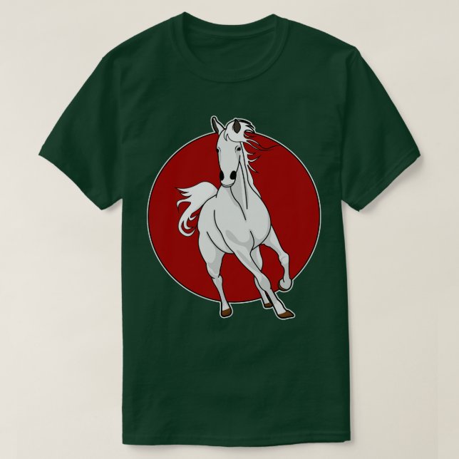 White Horse T Shirt (Design framsida)