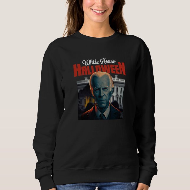 White House Halloween T Shirt (Framsida)