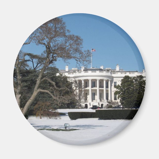 White House Photo Magnet (Framsidan)