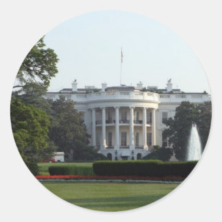 White House Photo Runt Klistermärke