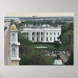 White House Washington DC Poster