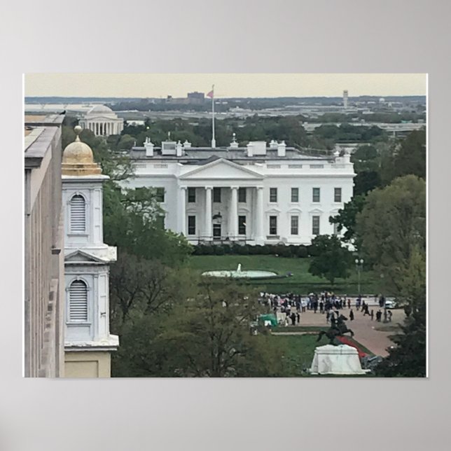 White House Washington DC Poster (Framsidan)