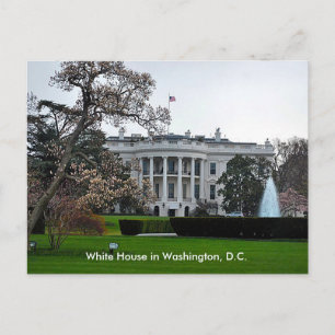 White House, Washington, DC Vykort