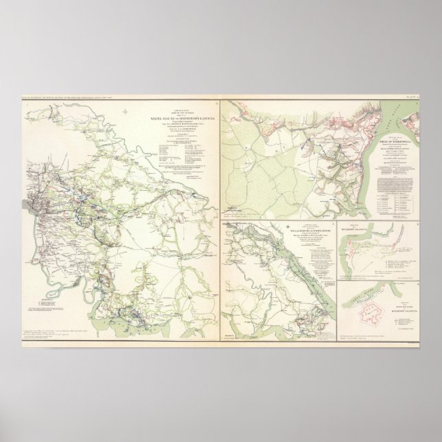 White HouseHarrisons landning Poster (Framsidan)