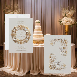 White Hummingbird Collection Rund Formell