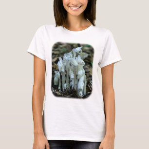 White Indian Pipe WildblomNatature Tee