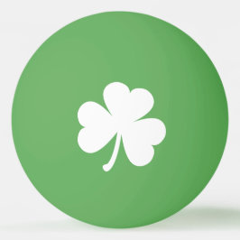 White Irish Shamrock | GRÖNT Pingisboll