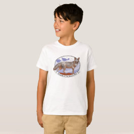 White Island Fox Logotyp Children Kortärmad T-Shir T Shirt