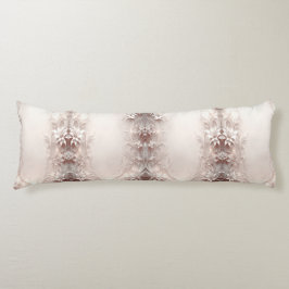 White Ivory Blommigt Body Pillow Kroppskudde